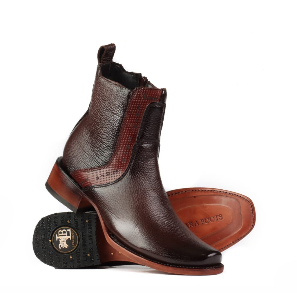 Botín Vaquero Venado Terracota