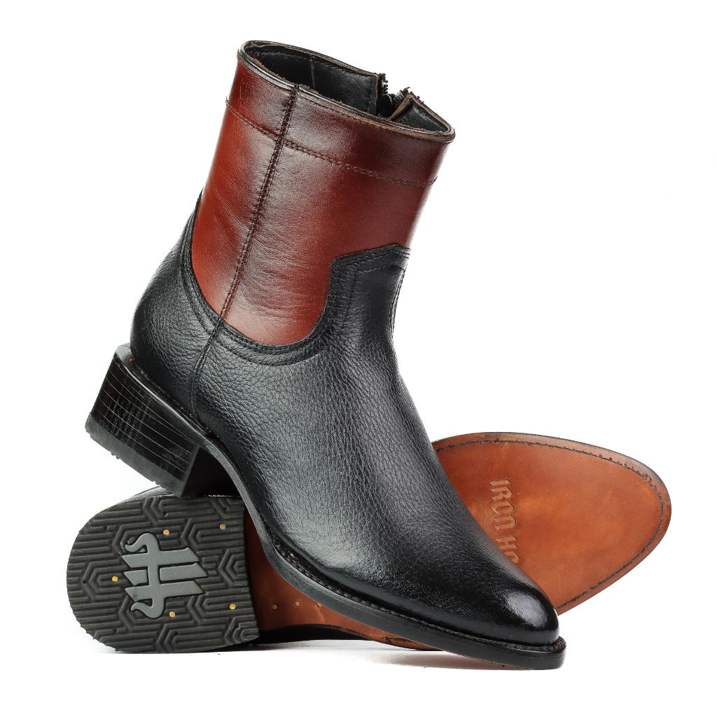 Perfil diagonal con suela visible.