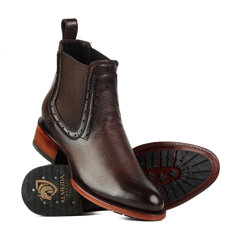 Botin Charro Llanura Moka