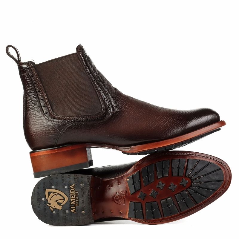 Botin Charro Llanura Moka