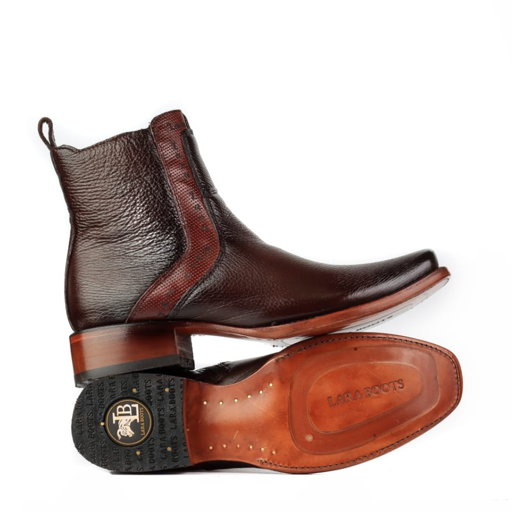 Botín Vaquero Venado Terracota