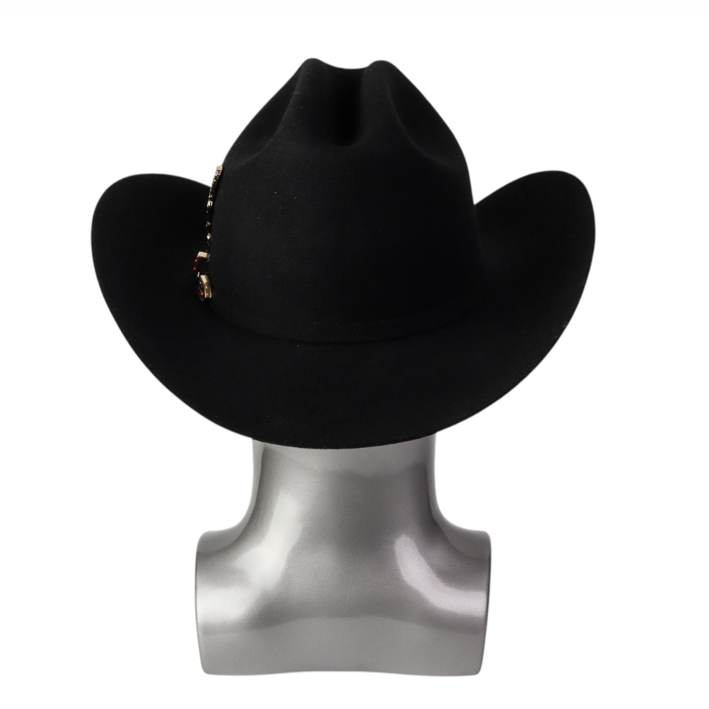 Vista trasera mostrando la caída del ala y forma de la copa.