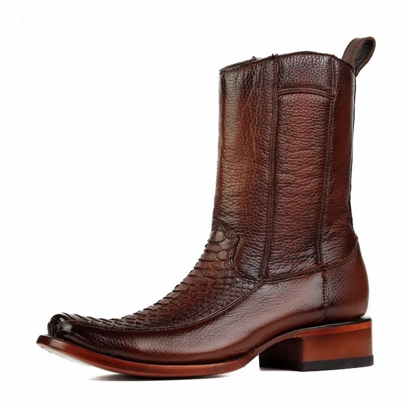 Bota Vaquera Sabana Piton Chocolate 2.0