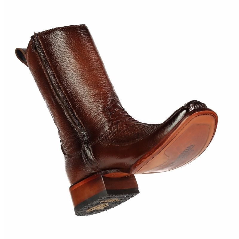 Bota Vaquera Sabana Piton Chocolate 2.0