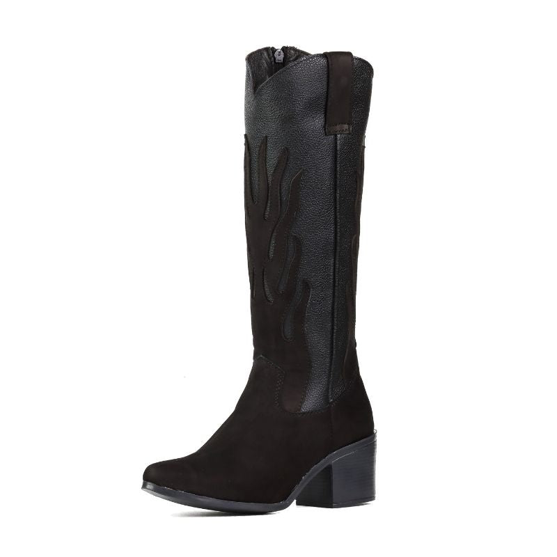 Bota Vaquera Santa Cecilia Negra