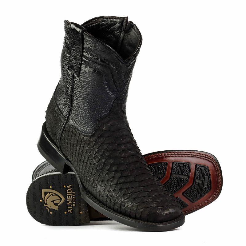 Bota Vaquera Sinaloa Negra