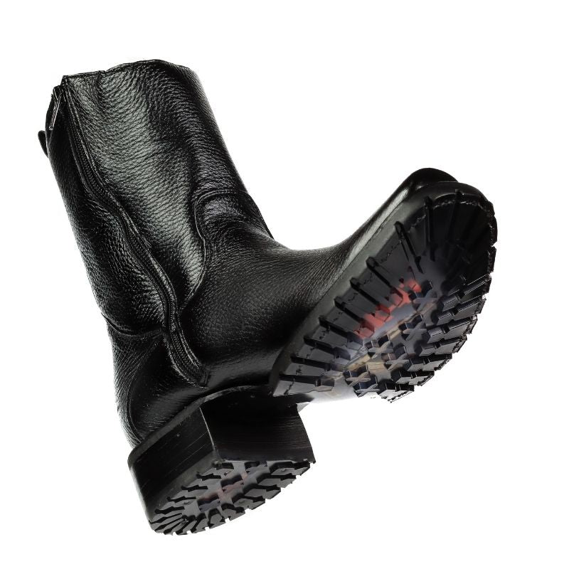 Bota Vaquera Stallion AK47 Negra