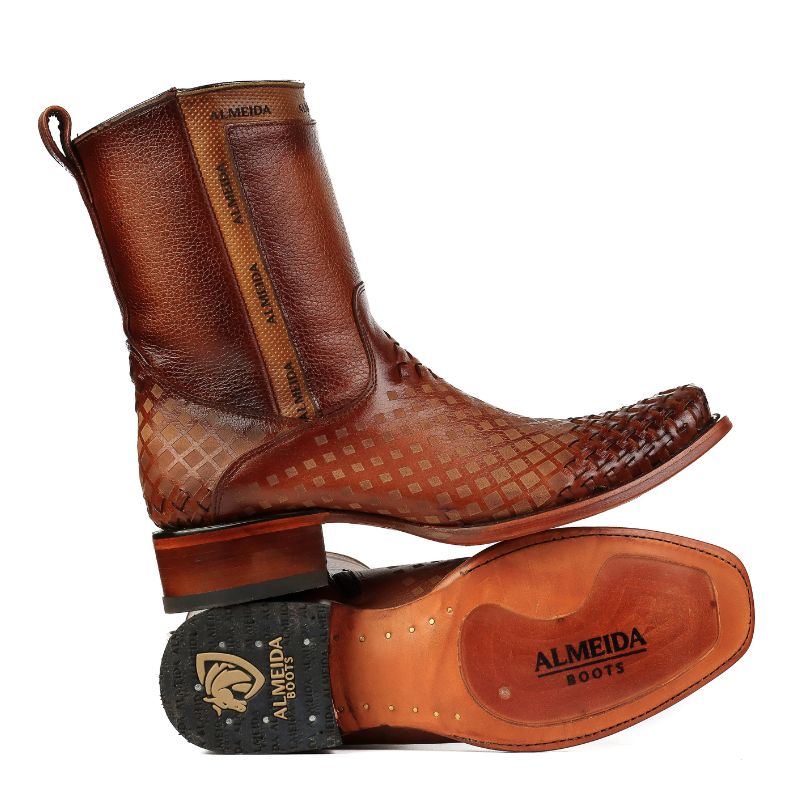 Bota Vaquera Tejida Rancho Miel
