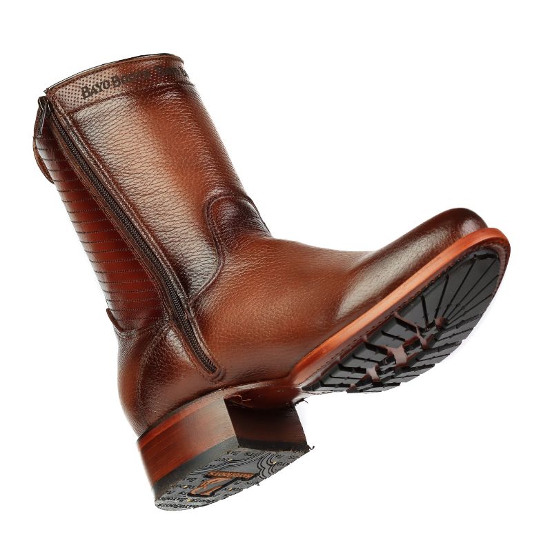 Bota Casual Elegance Round Miel