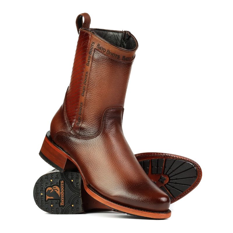 Bota Casual Elegance Round Miel