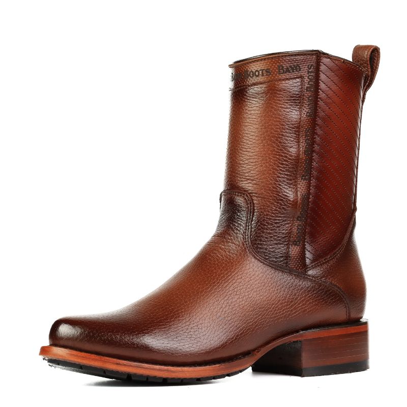 Bota Casual Elegance Round Miel