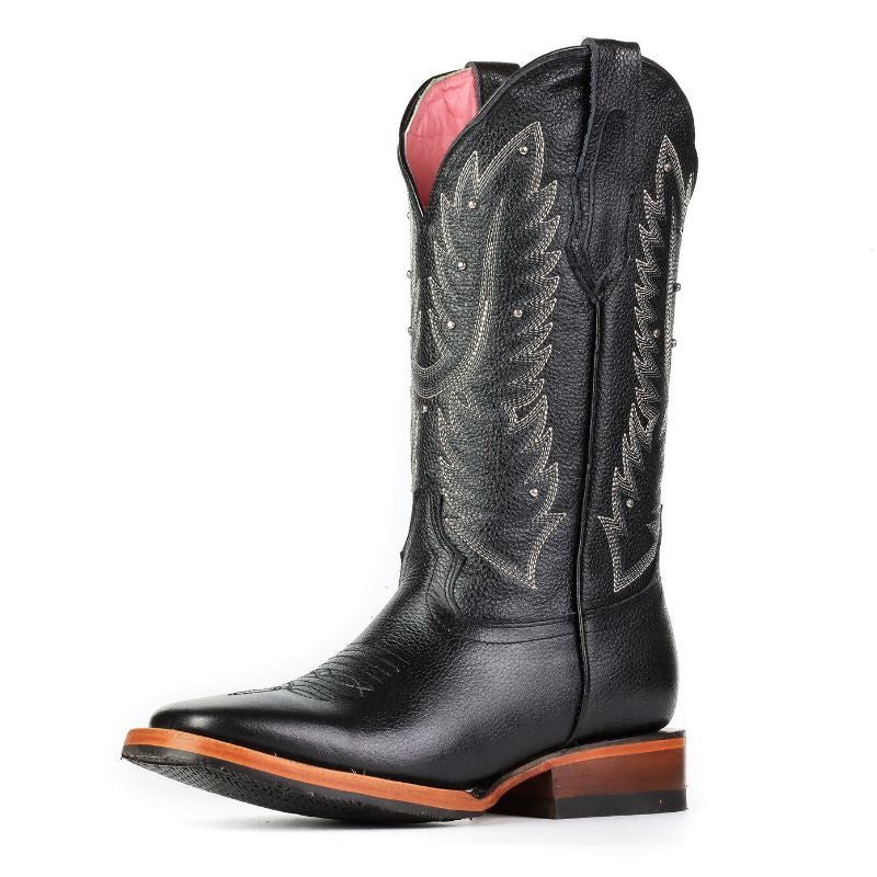 Bota Vaquera Montana Negra