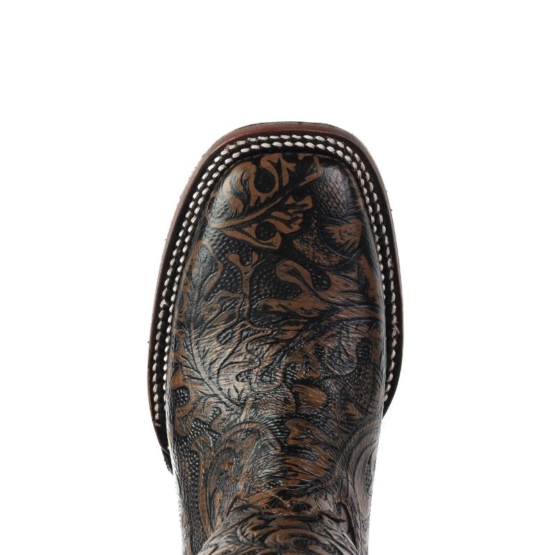 Bota Vaquera Ornamental Cafe