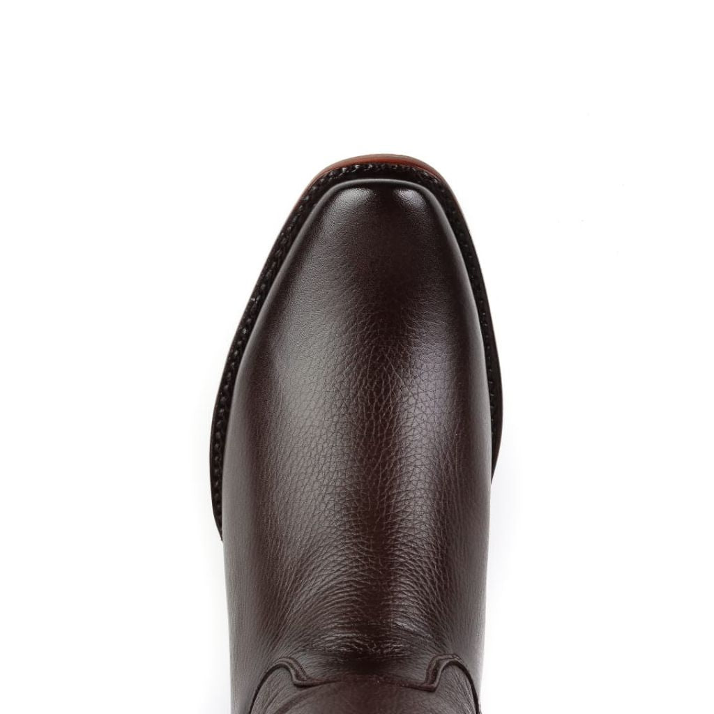 Bota Vaquera Paso Bravo Café