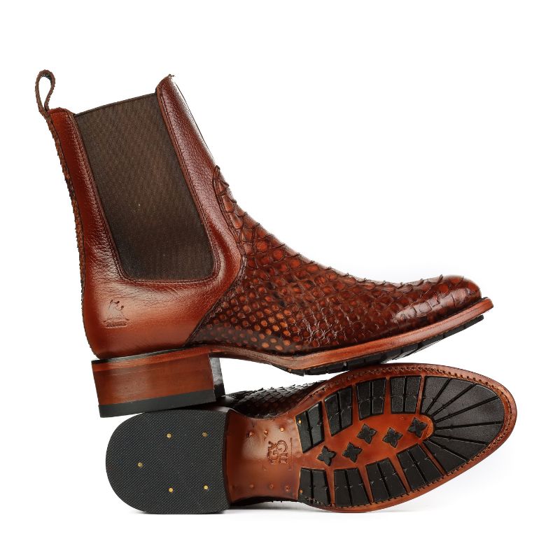 Botin Casual Piton Ruanda Fuego