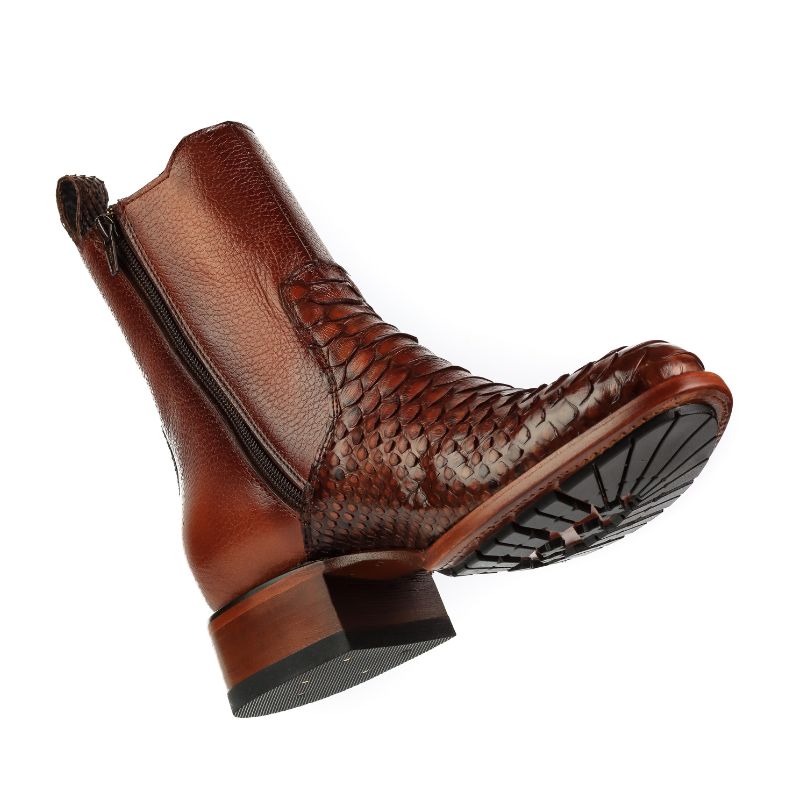 Botin Casual Piton Ruanda Fuego