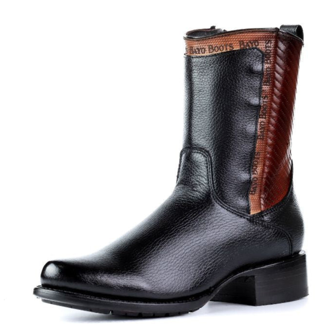 Bota Casual Elegance Round Negra