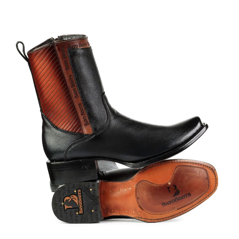 Bota Vaquera Dubai Elegance Negra