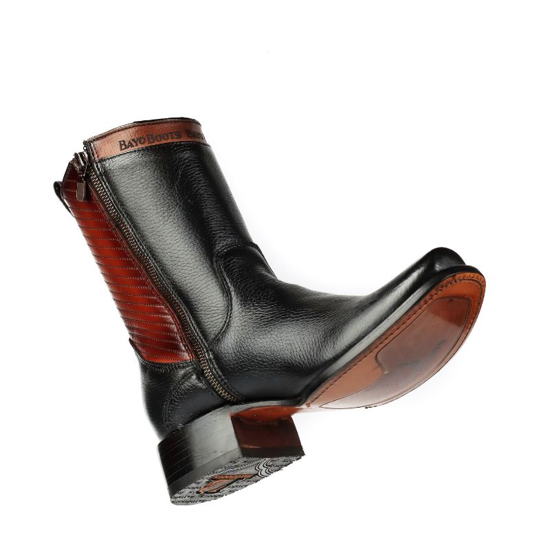 Bota Vaquera Dubai Elegance Negra