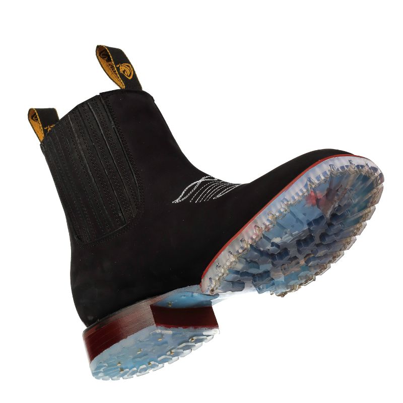Botin Vaquero Senda Indomable Negro