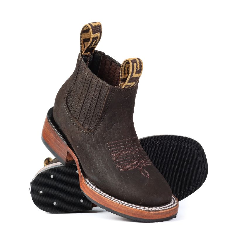 Botin Vaquero Llanerito Salvaje Cafe