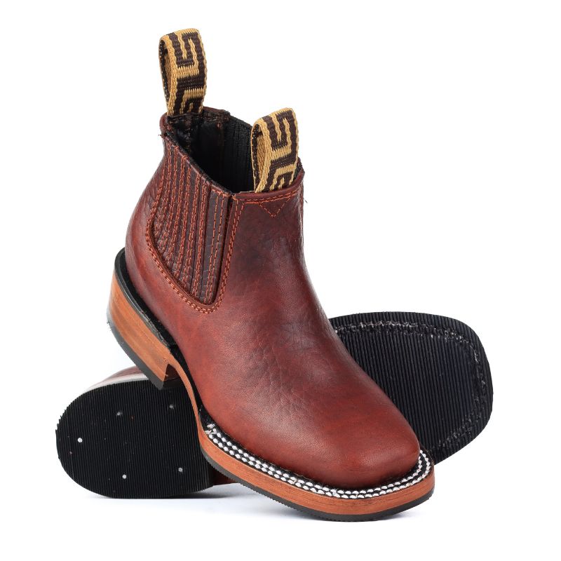 Botin Vaquero El Inquieto Grasso Shedron