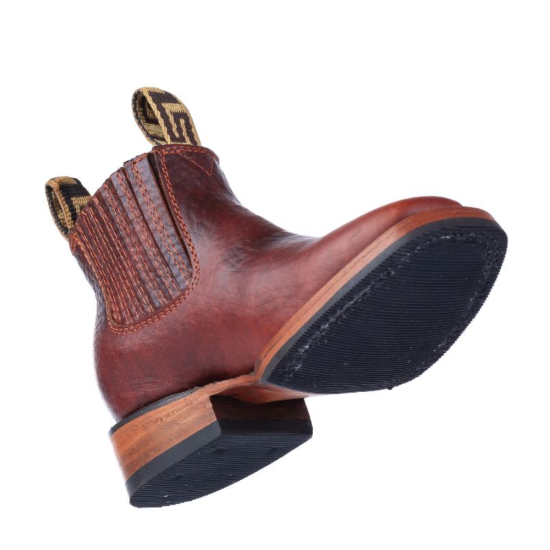 Botin Vaquero El Inquieto Grasso Shedron