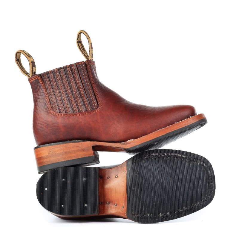 Botin Vaquero El Inquieto Grasso Shedron