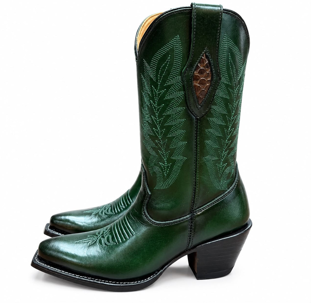 Bota Vaquera Terranova Verde