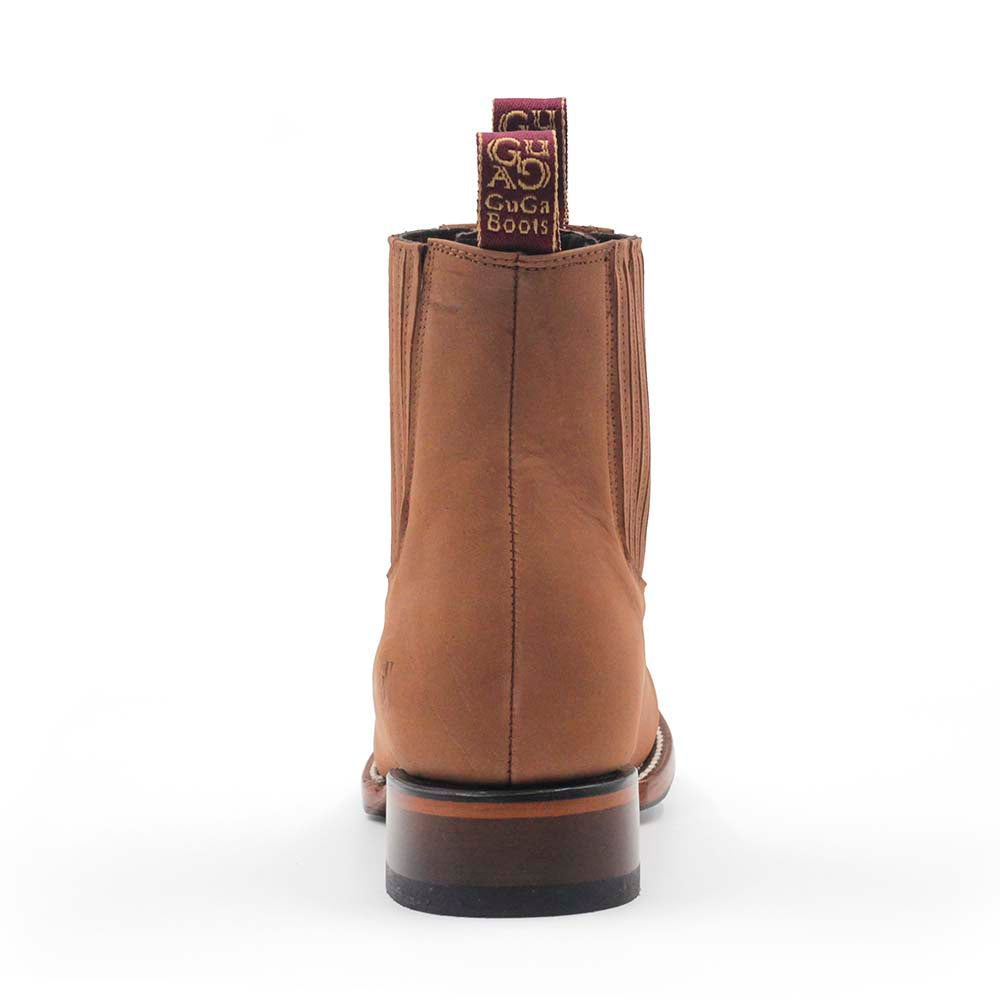 Botin Charro Palenque Caoba