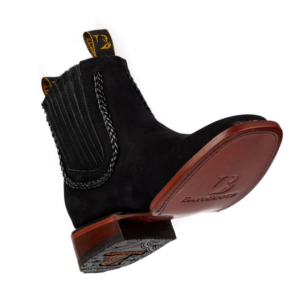 botines vaqueros suela de vaqueta