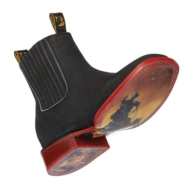 Botin Vaquero Sonora Gris