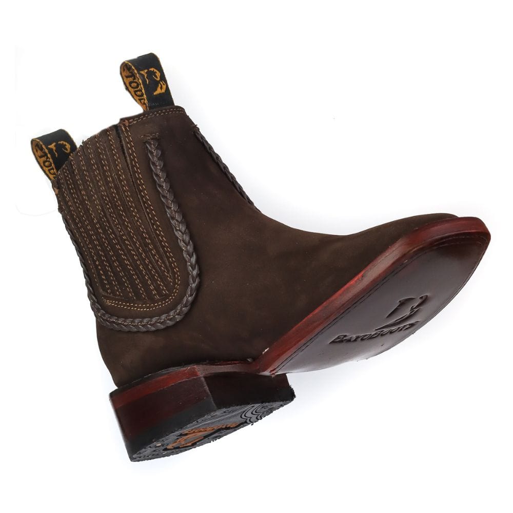 botines vaqueros suela de vaqueta
