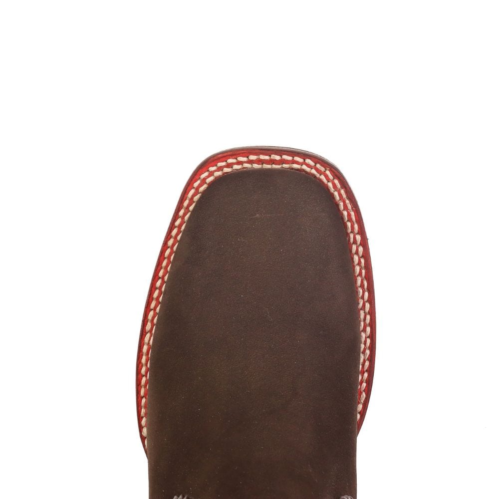 botines vaqueros de punta cuadrada