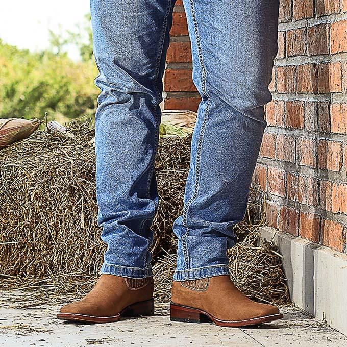 Botin Vaquero Crazy Horse Avellana