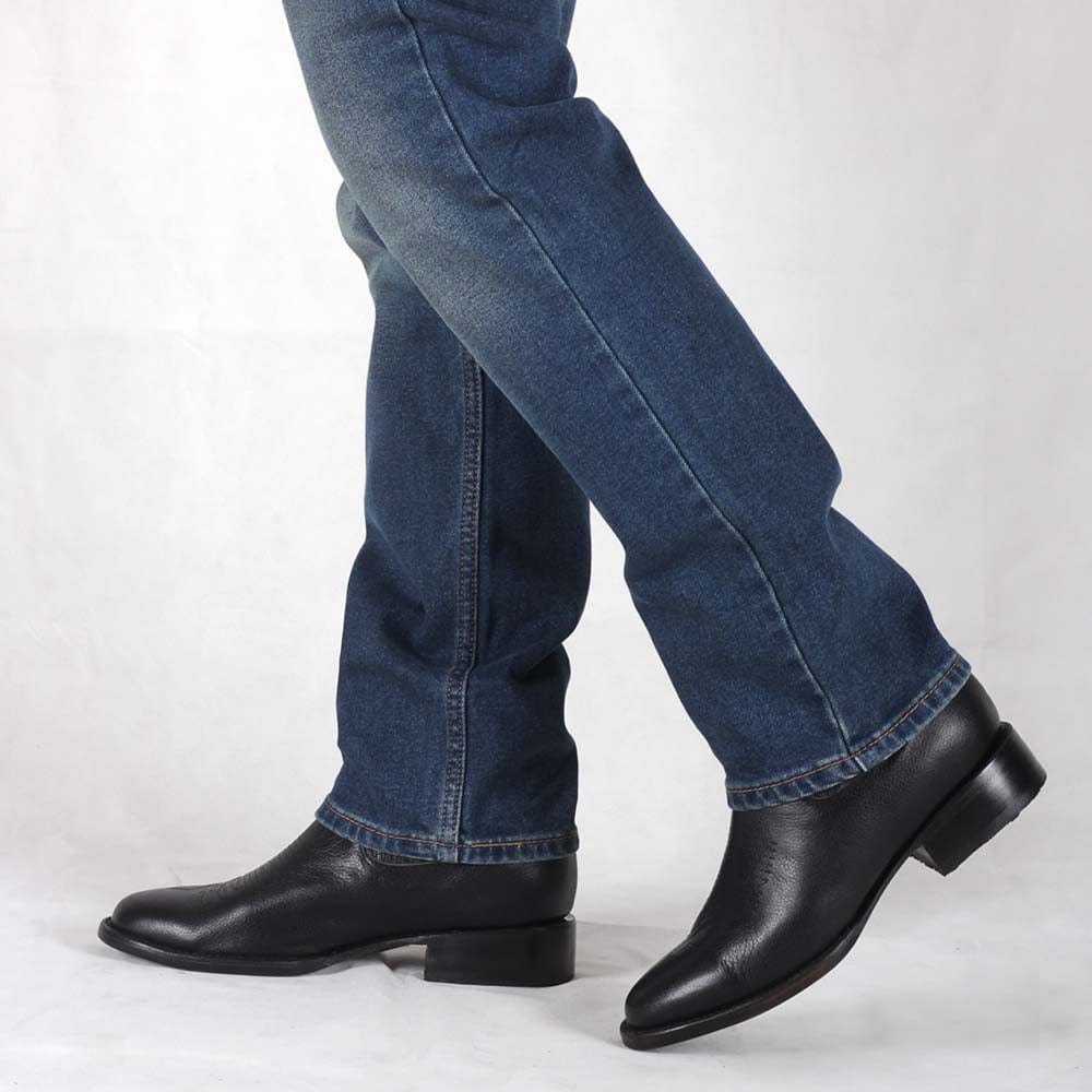 Botin Charro Obregon Negro
