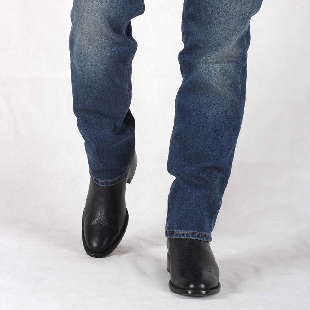 Botin Charro Obregon Negro
