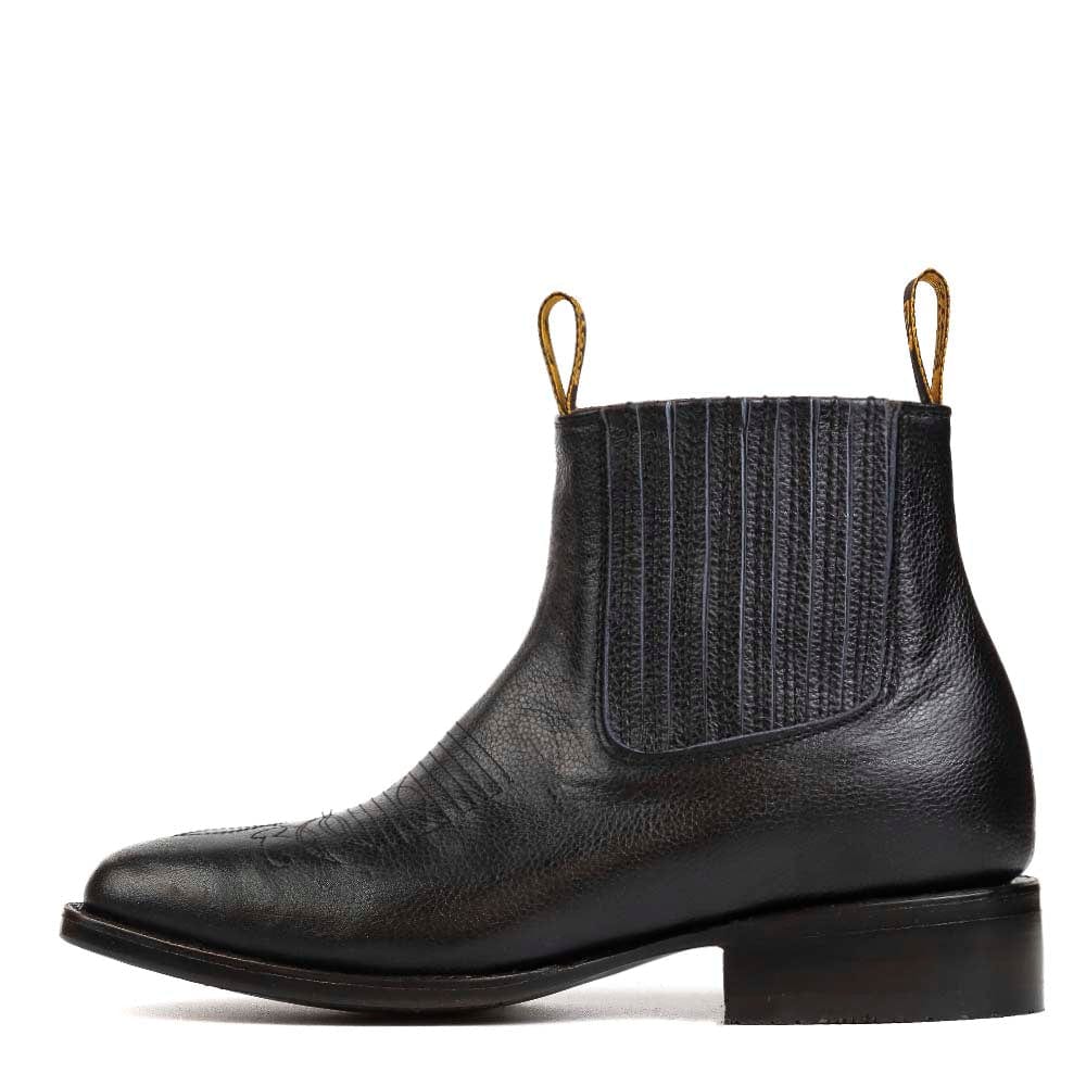 Botin Charro Obregon Negro