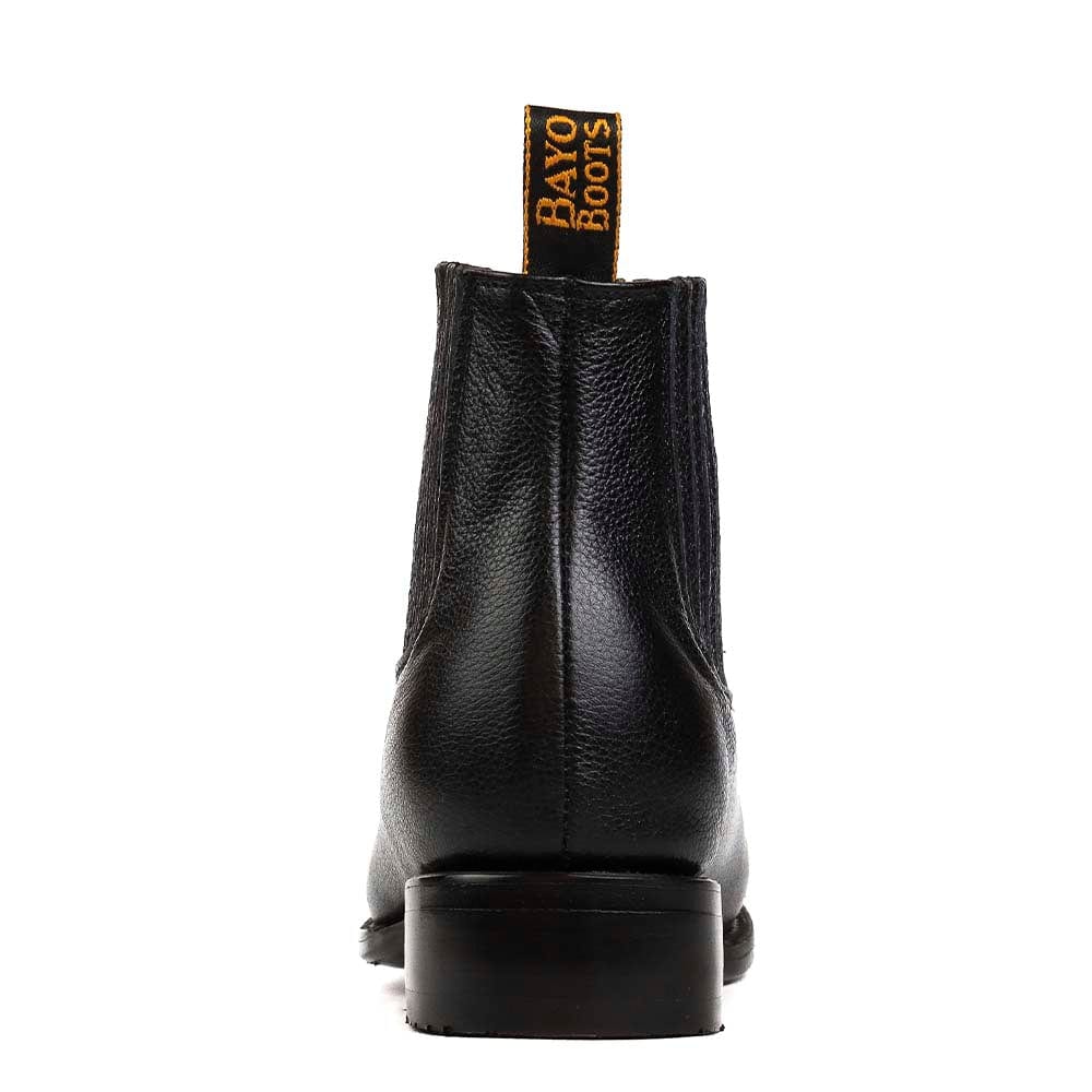 Botin Charro Obregon Negro