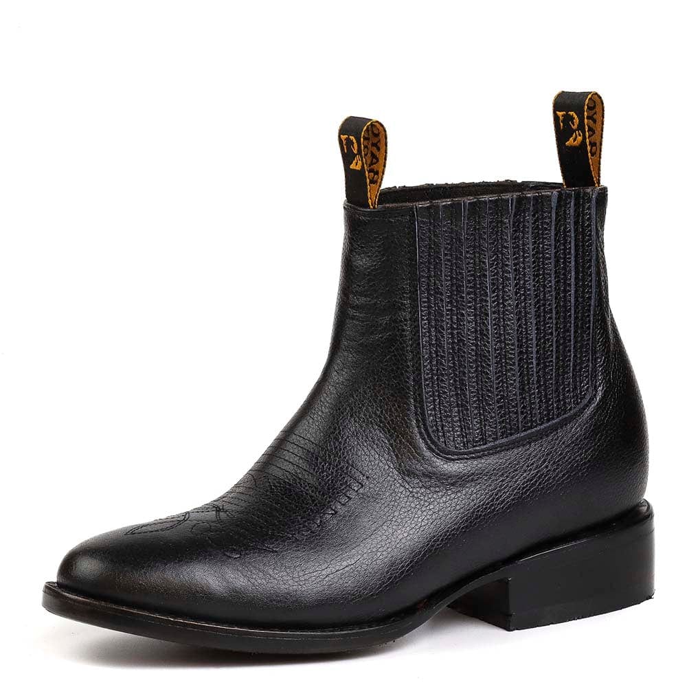 Botin Charro Obregon Negro
