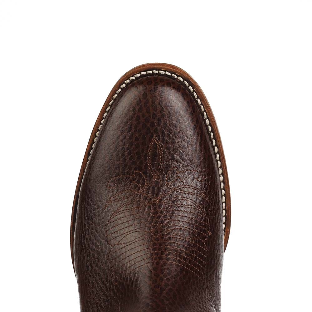 botines charros de punta oval