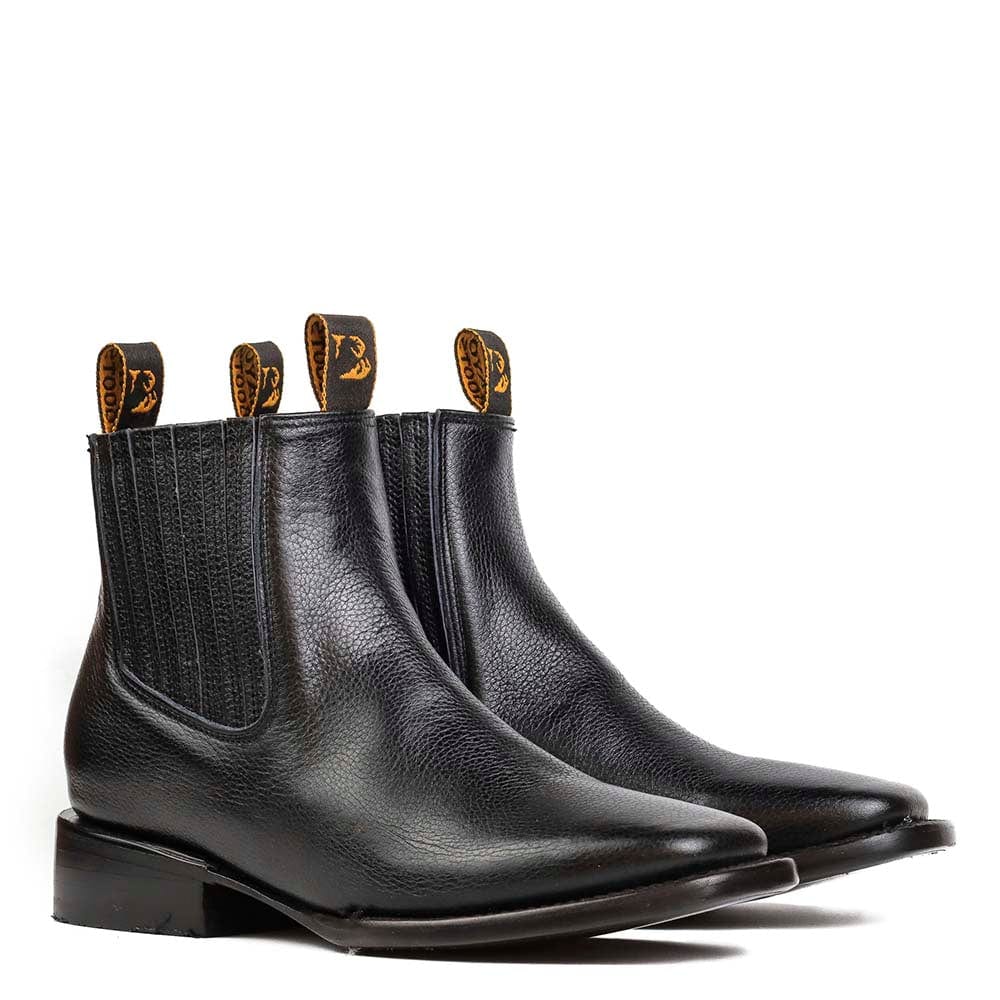 Botin Vaquero Corcel Negro Para Mujer