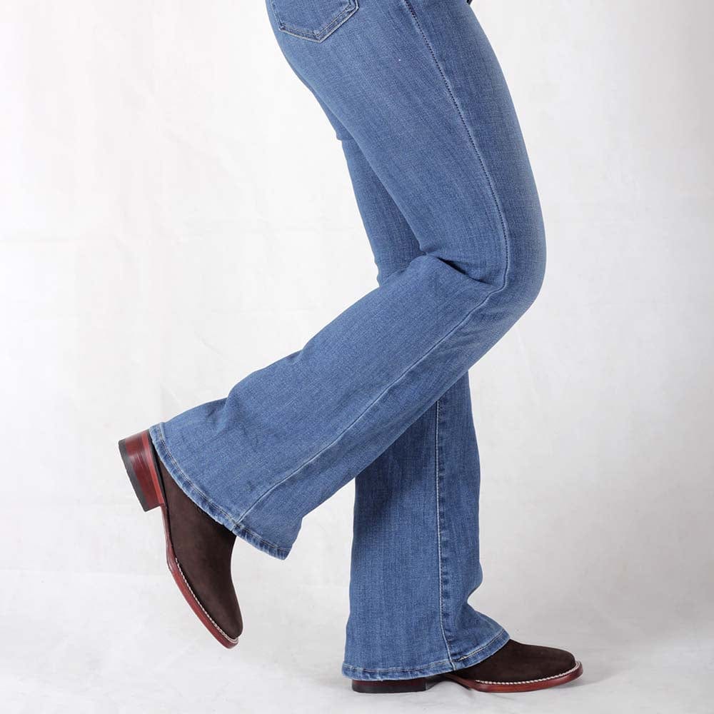 Botin Vaquero Lady Laura Chocolate