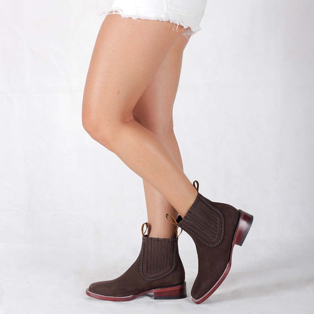 Botin Vaquero Lady Laura Chocolate