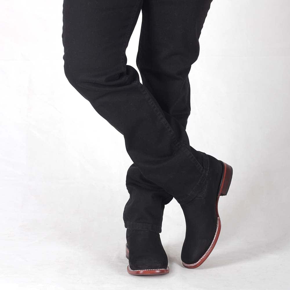 botines vaqueros tapalpa negro