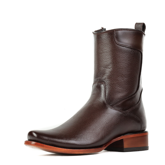 Bota Vaquera Paso Bravo Café