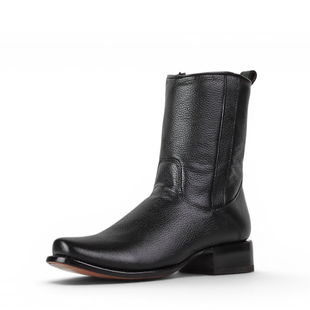 Botín Casual Raw Black