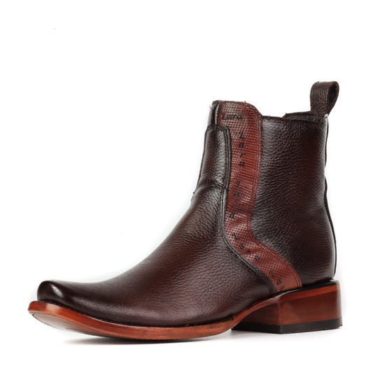 Botín Vaquero Venado Terracota