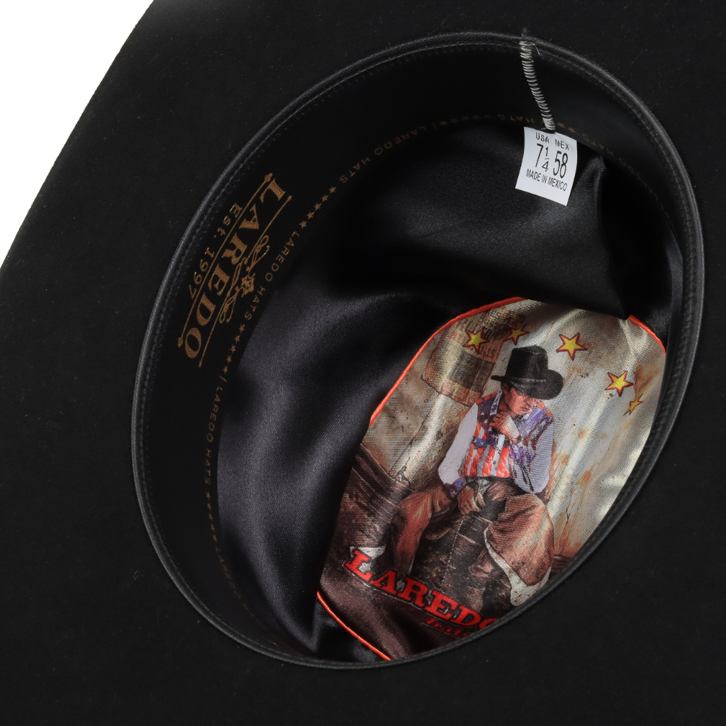 Texana Laredo Horma Brasil 100x Negro