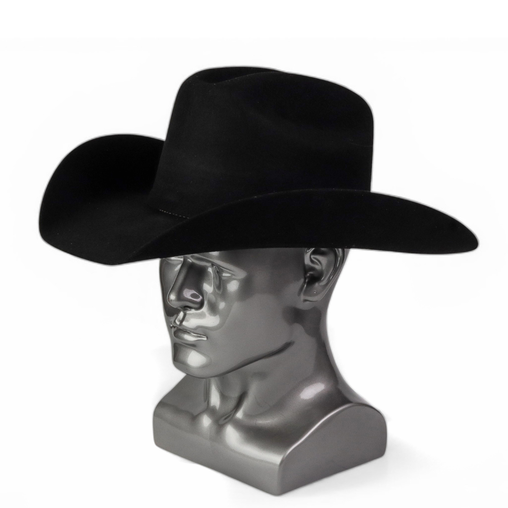 Vista lateral mostrando la forma de la copa y ala.